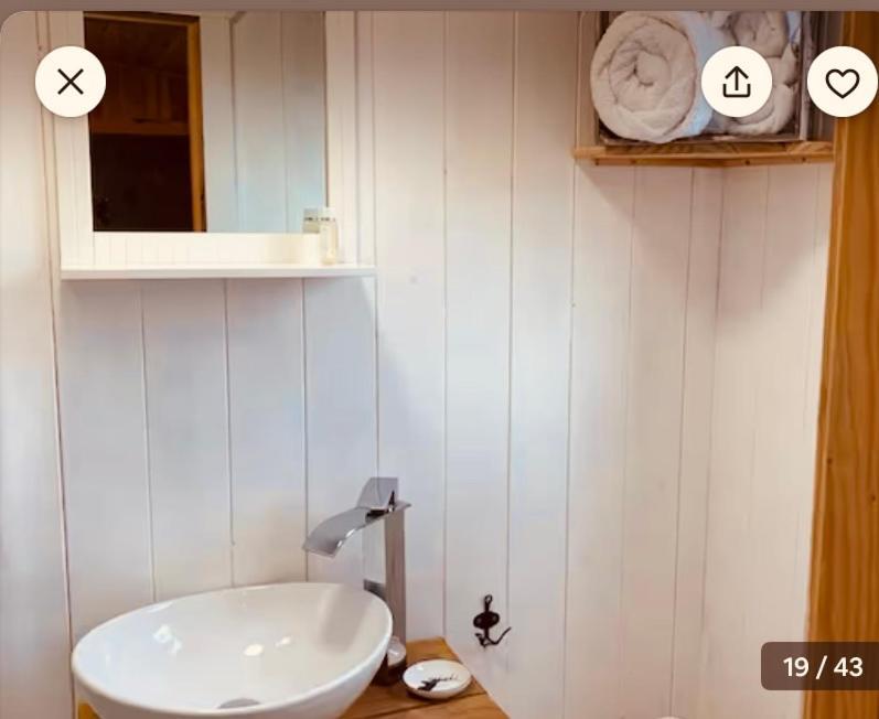 Sheepwash Shepherds Hut Bebside 외부 사진